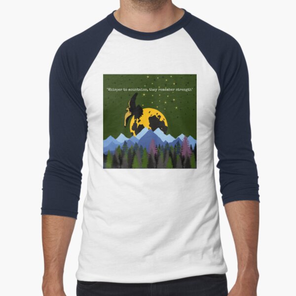 Vista previa del artículo con la obra «"Susurra a las montañas, ellas recuerdan la fuerza"», diseñado y vendido por Ephoriablooms76.