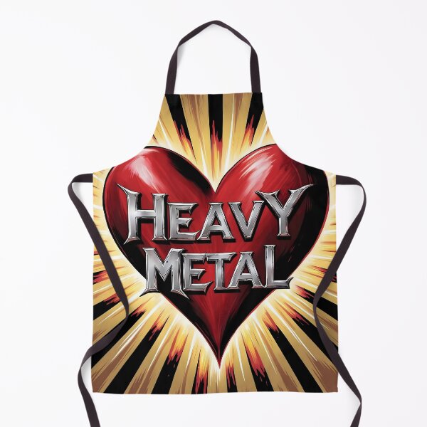 Item preview, ILove Heavy Metal Heart Scratched Heart designed and sold by altohero.