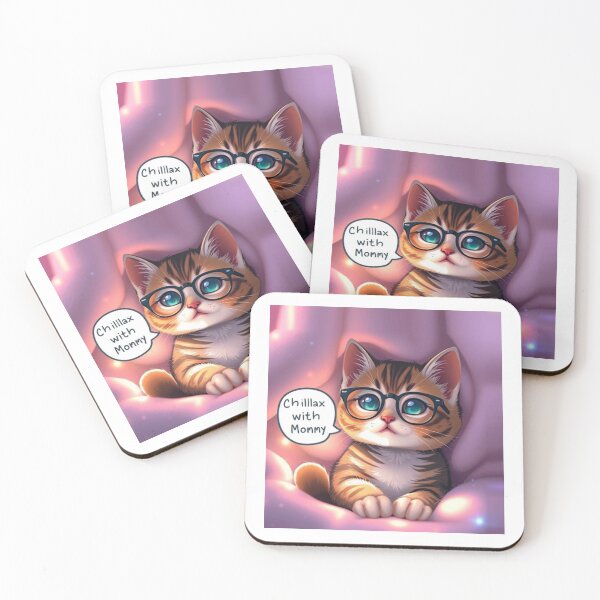 Item preview, Cute Cat Kitten chillaxing designed and sold by jotottenham.