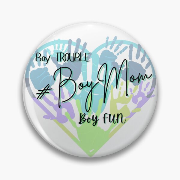 Item preview, #BoyMom Trouble&Fun designed and sold by LoveGraceValor.