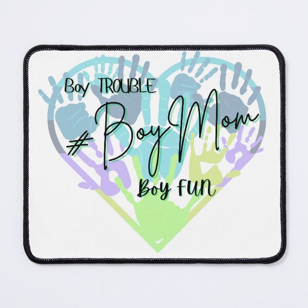 Item preview, #BoyMom Trouble&Fun designed and sold by LoveGraceValor.