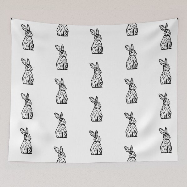 Item preview, Adorable Rabbit Silhouette designed and sold by JollyCritters.