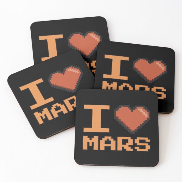 Item preview, I Love Mars designed and sold by PlnetTabbstract.