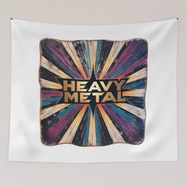 Item preview, ILove Heavy Metal Heart Scratched Heart 2 designed and sold by altohero.