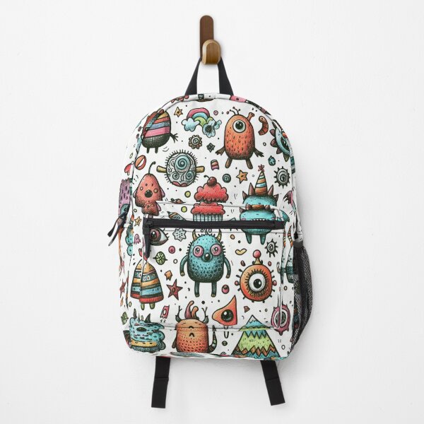 Item preview, childrens drawing monster doodle designed and sold by digilabs.