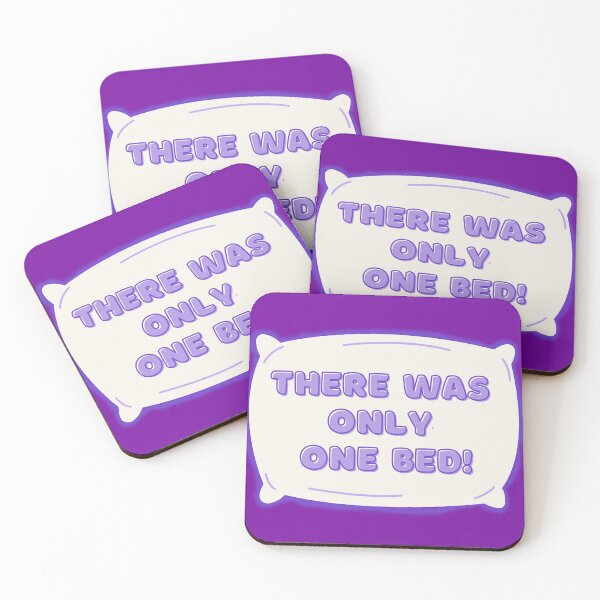 Item preview, There Was Only ONE Bed! designed and sold by InkThinkArt.