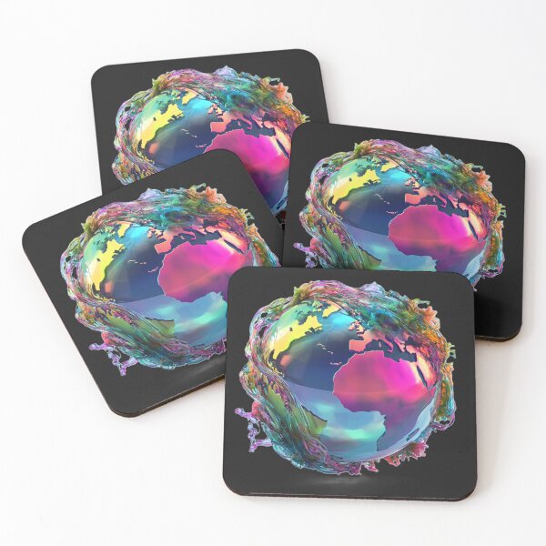 Item preview, Cosmic Globe - Neon Planet designed and sold by Zentuary.