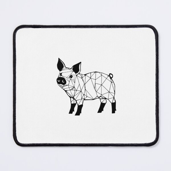 Item preview, Adorable Mini Pig Illustration designed and sold by JollyCritters.