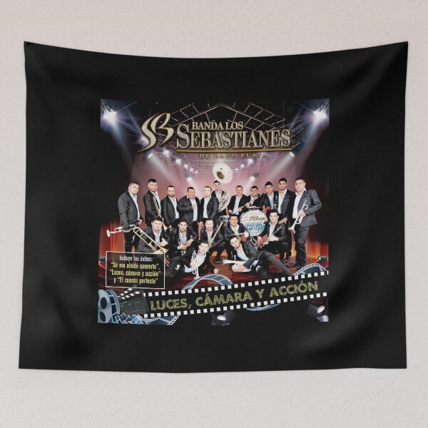 Item preview, Banda Los Sebastianes - Luces, Cámara Y Acción album 2016 designed and sold by the okayest  designs.