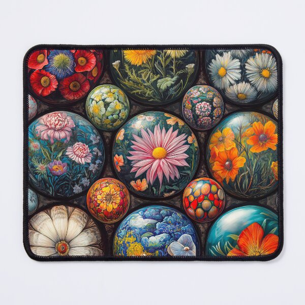 Item preview, Marbles with Flowers designed and sold by JPugliese.