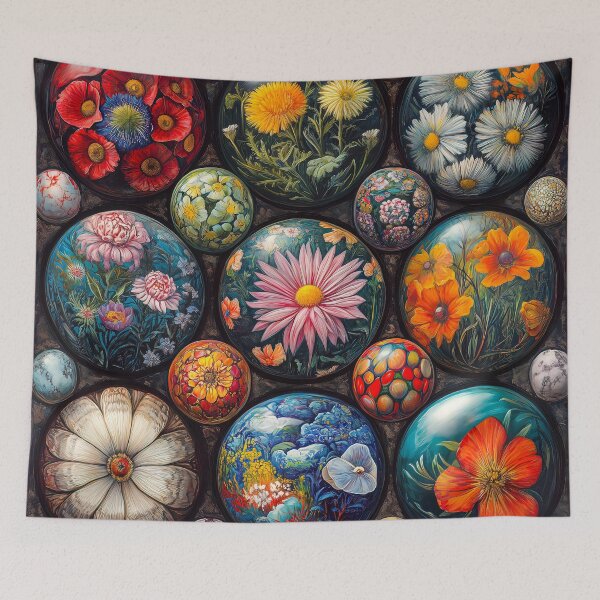 Item preview, Marbles with Flowers designed and sold by JPugliese.