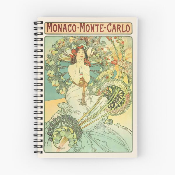 Item preview, Alphonse Mucha - Monaco - Monte Carlo, 1899 designed and sold by elektronen.
