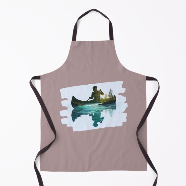 Item preview, Wild Rapids Adventure – Canoeing Double Exposure Design designed and sold by Dino-Lune.