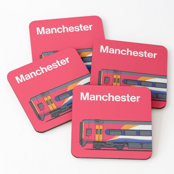 Item preview, Manchester Class 158 World Train Side England UK designed and sold by VoodooCircus.