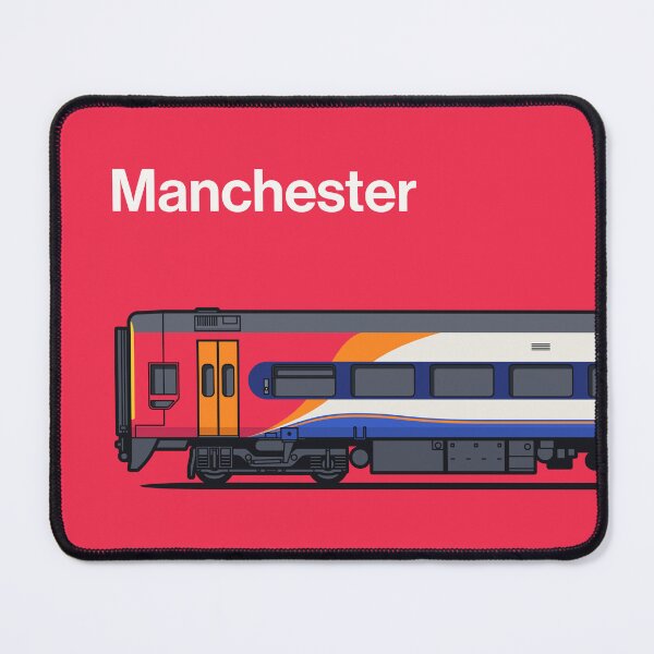 Item preview, Manchester Class 158 World Train Side England UK designed and sold by VoodooCircus.