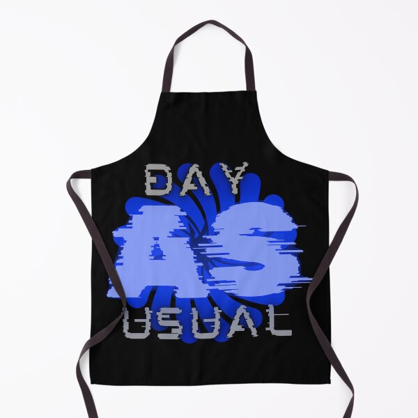 Item preview, DAY AS USUAL Glitched Blue Reality In Motion designed and sold by SplashTastic.