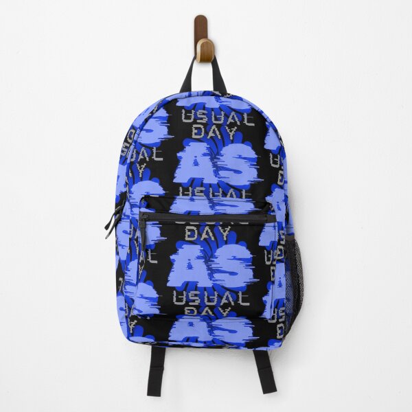 Item preview, DAY AS USUAL Glitched Blue Reality In Motion designed and sold by SplashTastic.