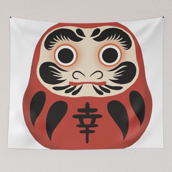 Item preview, Lucky DARUMA Japanese symbol of motivational and success  designed and sold by tayaan.