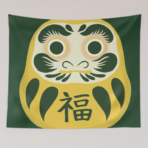 Item preview, Lucky DARUMA Japanese symbol of motivational and success  designed and sold by tayaan.