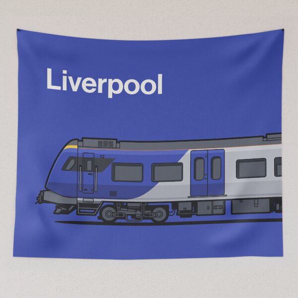 Item preview, Liverpool Class 195 World Train Side England UK designed and sold by VoodooCircus.