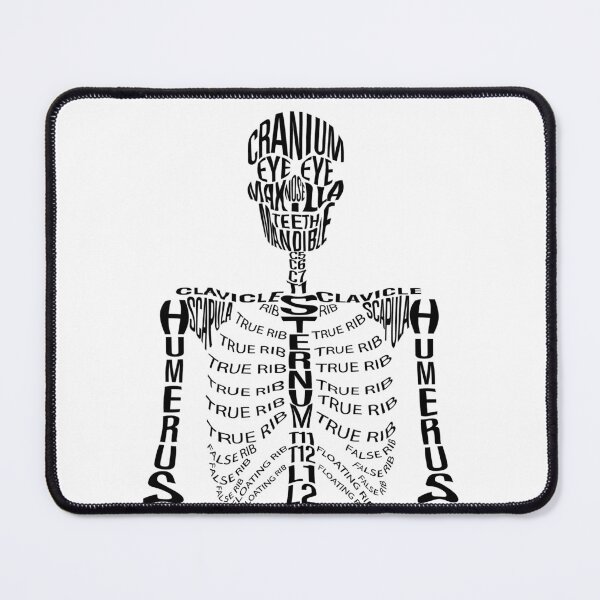 Item preview, Typographical Skeleton designed and sold by Natasha Mansfield.