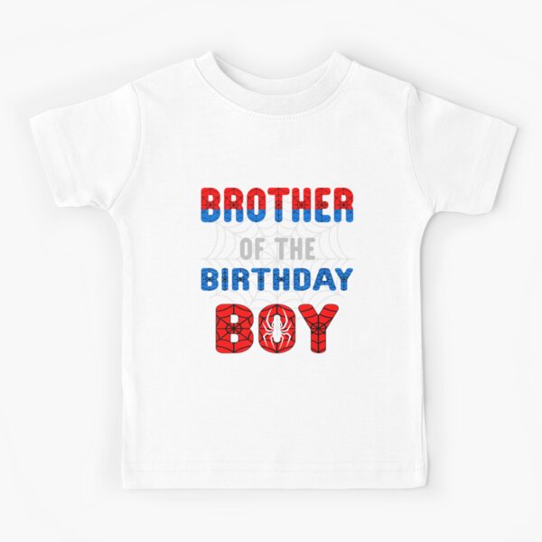 Item preview, Spider Web Birthday Party Brother of The Birthday Boy Gift designed and sold by Bongocatstudio.
