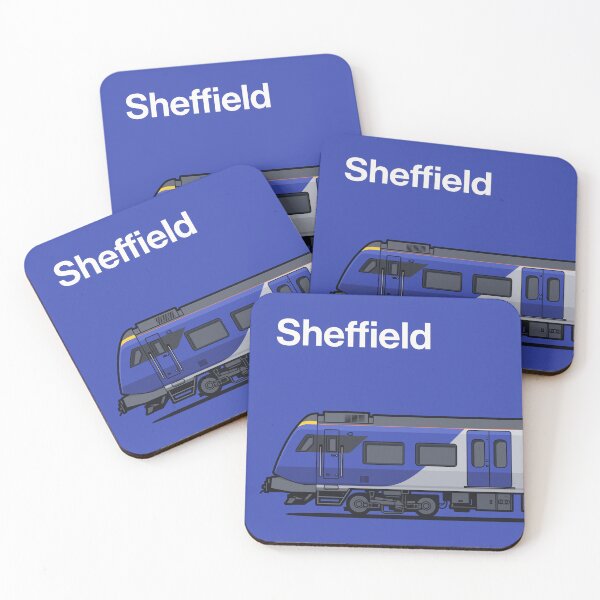 Item preview, Sheffield Class 195 World Train Side England UK designed and sold by VoodooCircus.