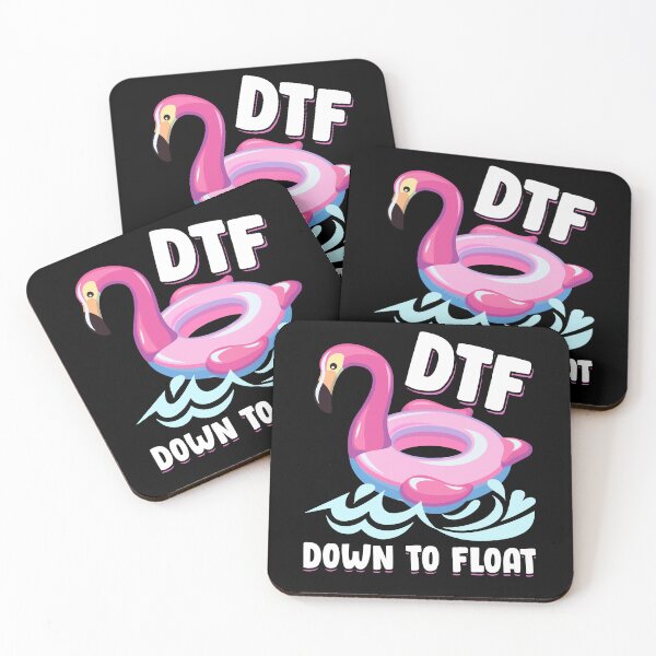 Item preview, Funny DTF River Tubing Down To Float Summer Float Trip designed and sold by Dressed For  Duty.
