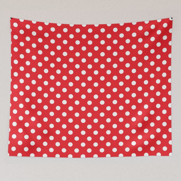 Item preview, Polka Dot Patterns / White Over Red designed and sold by HASIII.