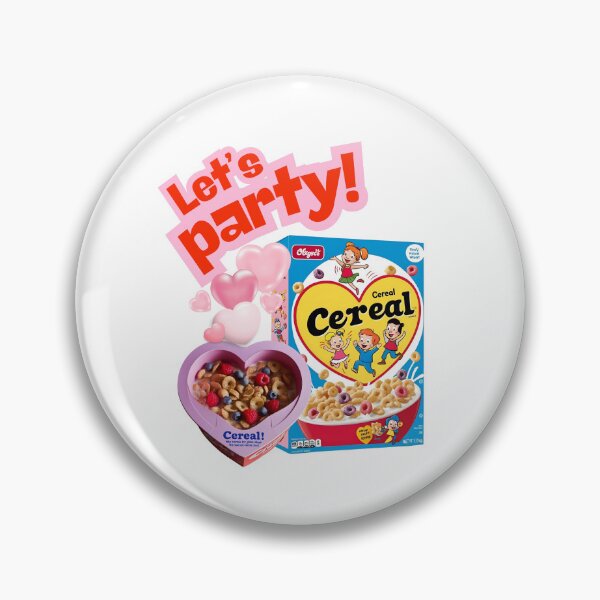 Item preview, Let's Party – Fun Cereal Celebration designed and sold by BecomeAHight.