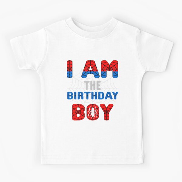 Item preview, Spider Web Birthday Party I'm The Birthday Boy Gift designed and sold by Bongocatstudio.