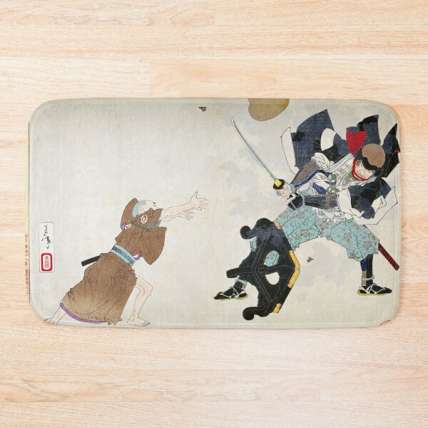 Item preview, Yoshitoshi Tsukioka - Shinsen Azuma Nishiki-e Series / Gishi Yoruuchi no Zu designed and sold by store-wasabi.
