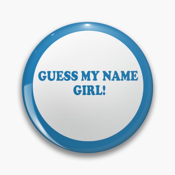 Item preview, Guess my name girl designed and sold by AdaMazingDesign.