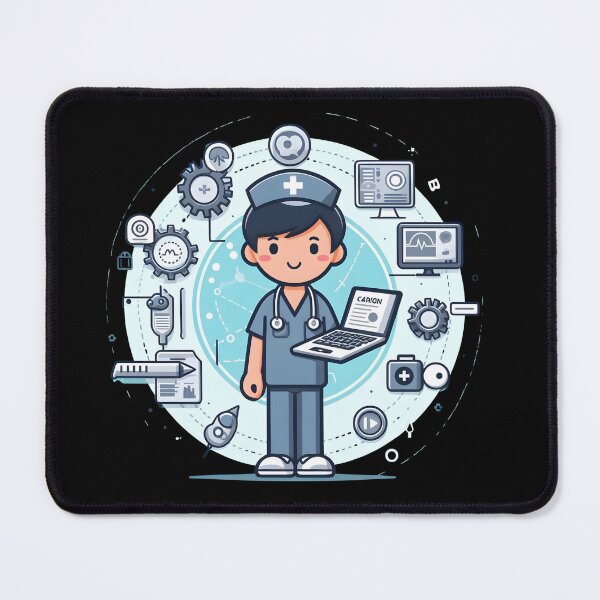Item preview, Informatics nurse designed and sold by CatherineLievre.