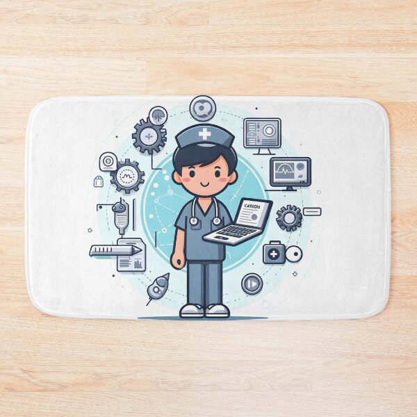 Item preview, Informatics nurse designed and sold by CatherineLievre.