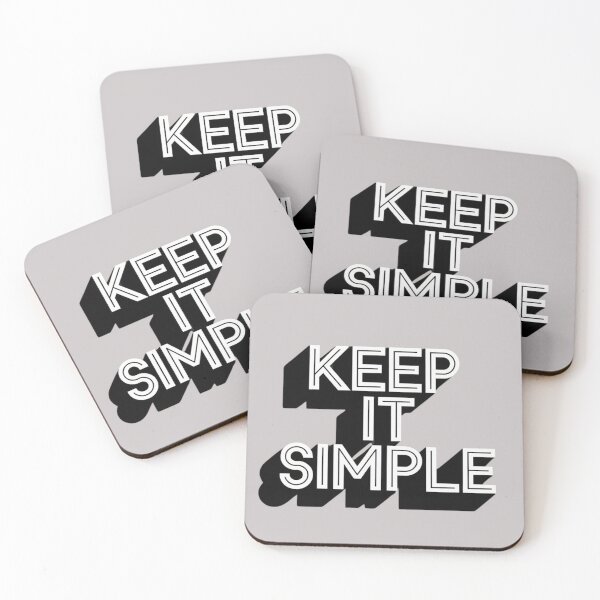 Item preview, Keep It Simple, Minimalistic, Clarity, simplicity, Easier designed and sold by Right-UR.