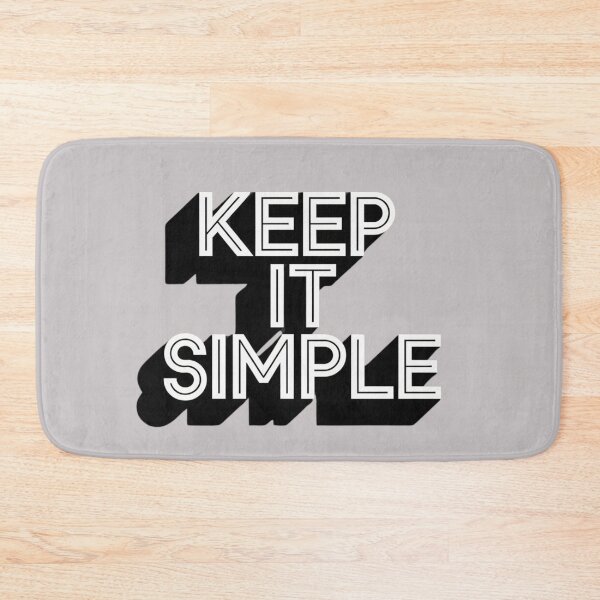 Item preview, Keep It Simple, Minimalistic, Clarity, simplicity, Easier designed and sold by Right-UR.
