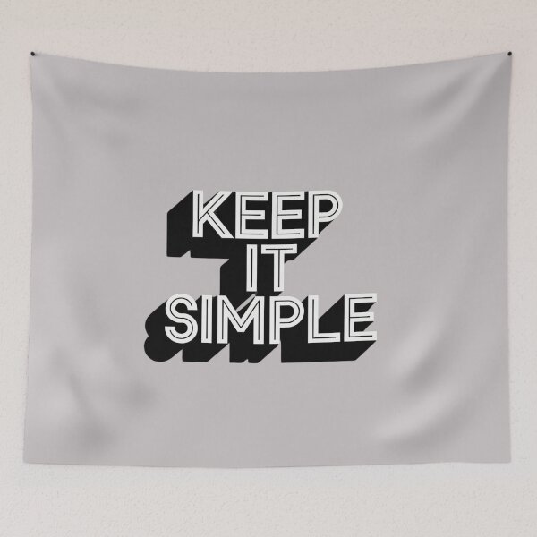 Item preview, Keep It Simple, Minimalistic, Clarity, simplicity, Easier designed and sold by Right-UR.