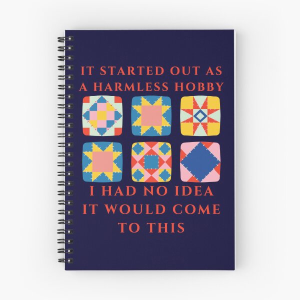Item preview, It Started Out As A Harmless Hobby Quilting - Funny Quilter designed and sold by Wiss2Arts.
