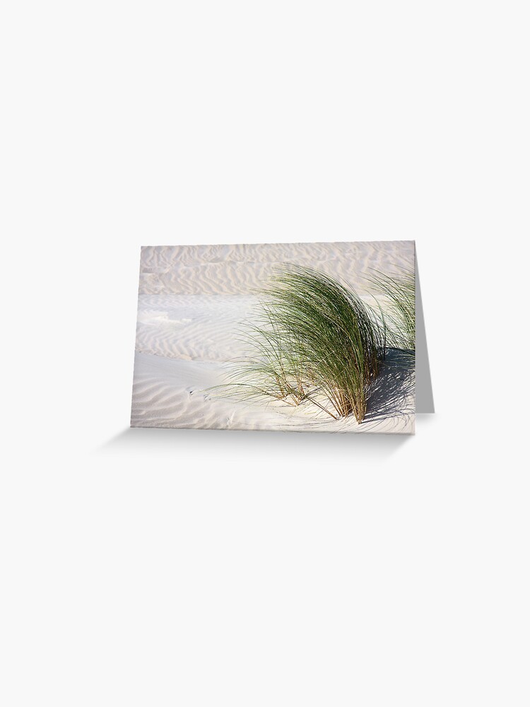 Thumbnail 1 of 2, Greeting Card, Blowing in the wind designed and sold by Andreas Koepke.