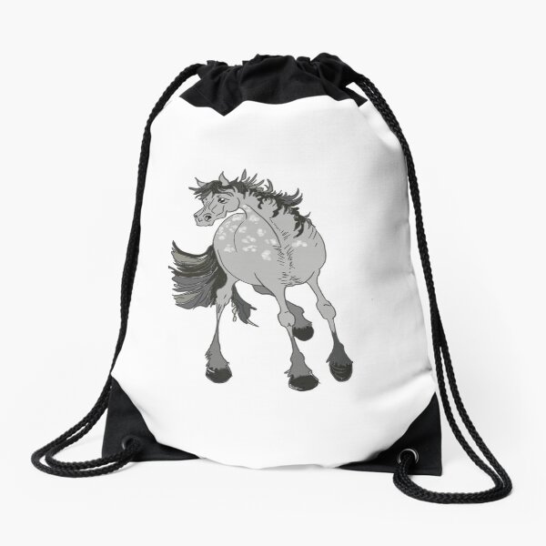 Aperçu de l'œuvre Poney gris tacheté créée et vendue par Annabethoria.