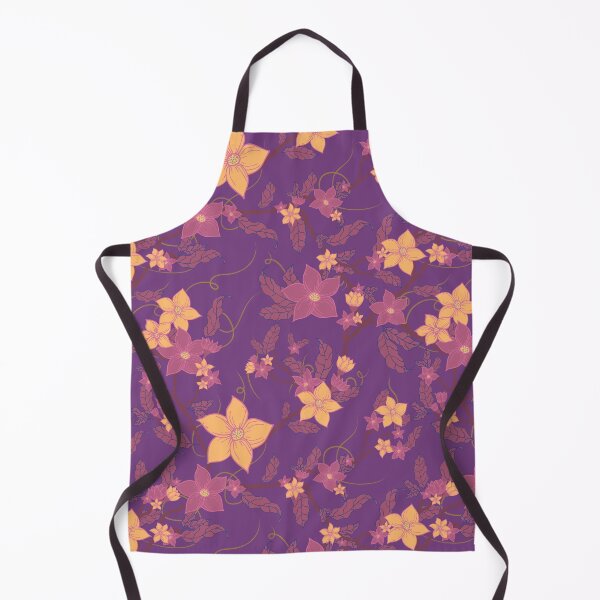 Item preview, Purple Garden Trailing Floral designed and sold by VisualisedDesignsNZ.