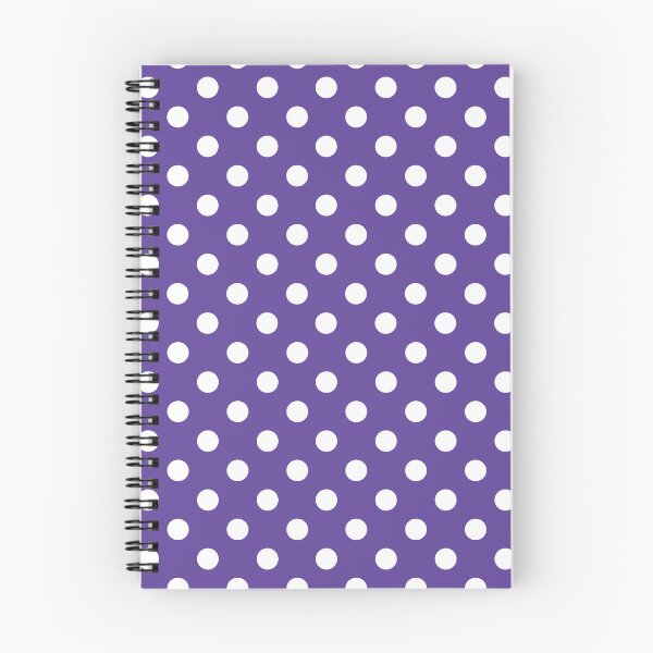 Item preview, Patrones de lunares / Blanco sobre morado designed and sold by HASIII.