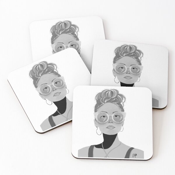 Item preview, Portrait of a modern woman designed and sold by GinColorist.