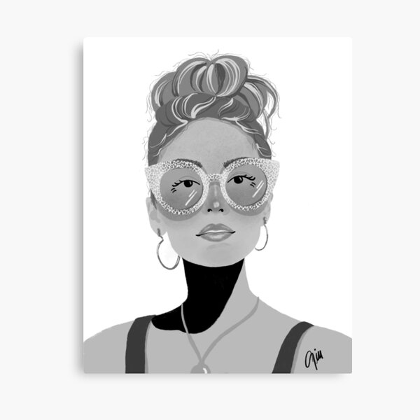 Item preview, Portrait of a modern woman designed and sold by GinColorist.