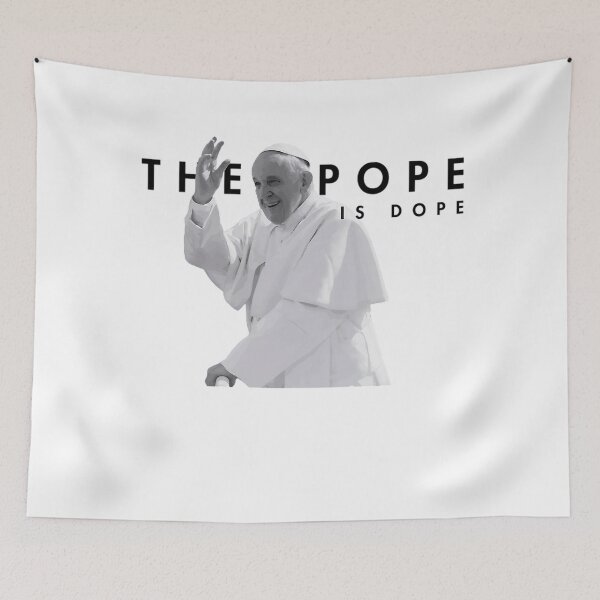 Item preview, THE POPE IS DOPE 90S designed and sold by kerrickflowers.