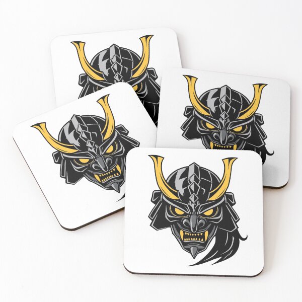 Item preview, Dark Samurai Oni Mask designed and sold by PixelArc.