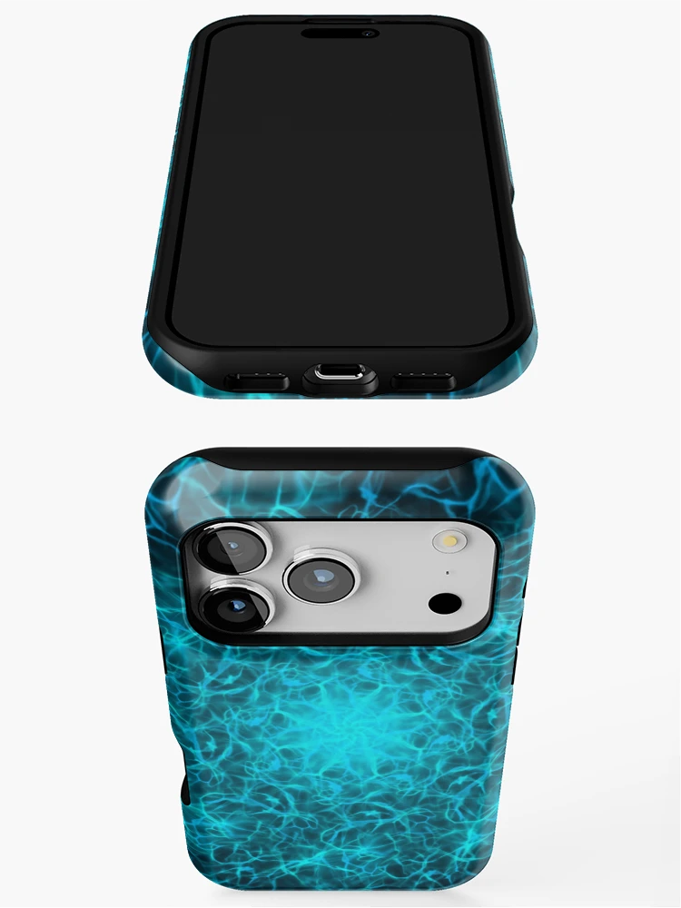 Thumbnail 3 of 4, iPhone Case, Water pattern designed and sold by colorsofcherry.