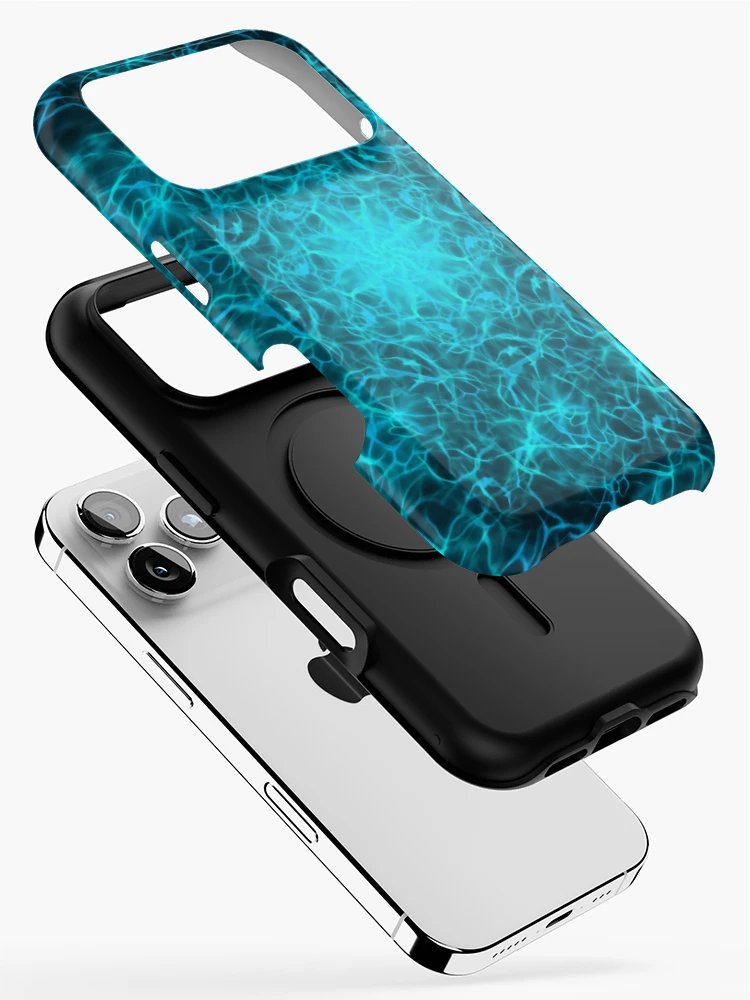 Thumbnail 2 of 4, iPhone Case, Water pattern designed and sold by colorsofcherry.