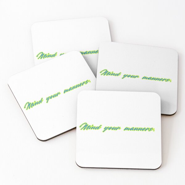 Item preview, mind your manners. designed and sold by arokya53.
